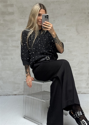 Taiba deco pullover Dark Grey Melange Gestuz 